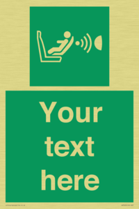 Custom safe condition child seat presence orientation detection system